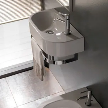 Раковина Globo Forty3 55х27 см, 1 отв., белый SCT55.BI*1dx