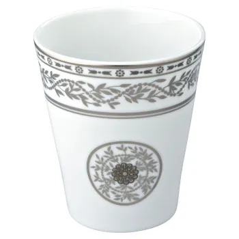 Стакан THG Marquise Blanc Decor Platine A7G-A02-4608 белый