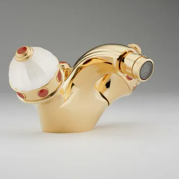 Смеситель для биде THG Cheverny Jaspe Rouge A1U-F01-3202 полированное золото