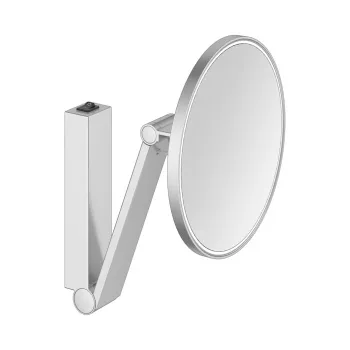 Зеркало косметическое Keuco Ilook move 21 17612019004 c подсветкой, хром