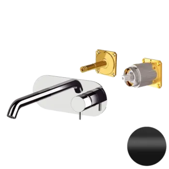 Смеситель для раковины Daniel Tokyo TK632KB15 чёрный матовый