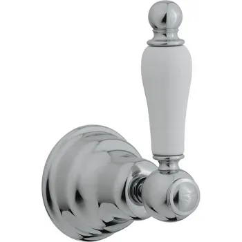 Запорный вентиль Cisal Arcana Toscana 1/2 на горячую воду,внутренняя и внешняя части в комплекте, хром TS00031221 Акция