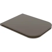 Крышка с сиденьем для подвесного унитаза GSG Ceramic Design Brio BRCOPRSLTICR018 с микролифтом - кофейный
