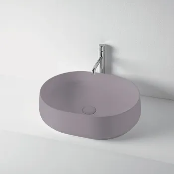 Раковина накладная Kerasan F10 56х44, Ferro Matt 460589