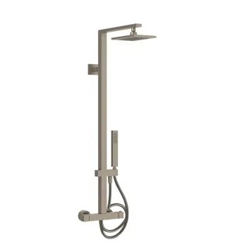 Душевой гарнитур Gessi Rettangolo 23447.149 Finox Brushed Nickel
