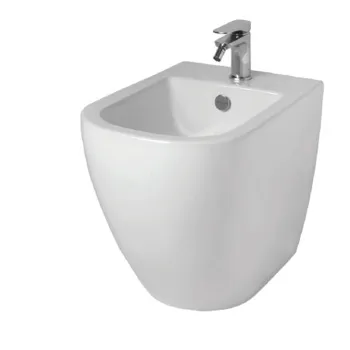 Биде напольное Artceram/Hidra Faster 37х53, с креплением. с 1 отв под смеситель, белый FSB002 01 00 bi*1