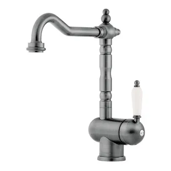 Смеситель для кухни Omoikiri Kyoto SI античное серебро 4994297