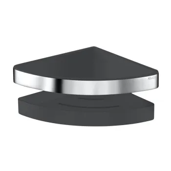 Угловая корзинка для душа Keuco Moll 12757010001 хром\антрацит