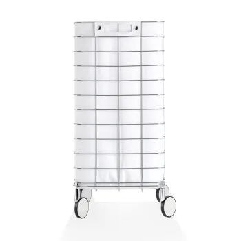 Корзина для белья Decor Walther Universal 613750 хром / белый