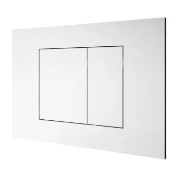 Клавиша двойного смыва для бачков Geberit/TECE Almar, белый матовый E330001.MW