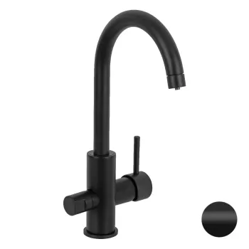 Смеситель для кухни Remer   X-style черный матовый N792DWNO