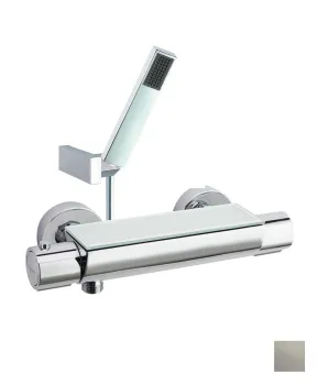 Смеситель термостатический Ramonsoler Urban Chic для душа с душевым комплектом никель 213401MRNC