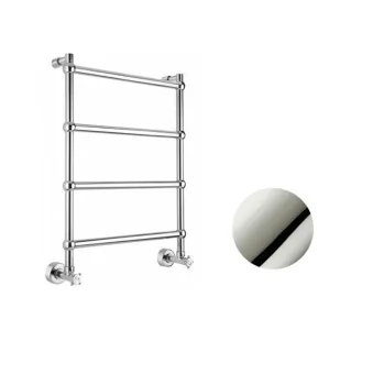 Полотенцесушитель водяной Margaroli Sole 4442TS4604MNN 72x52.5 никель