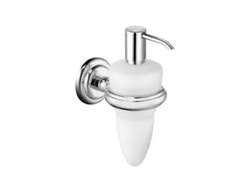 Дозатор для жидкого мыла Keuco Astor 4950009000 белое опаловое матовое стекло