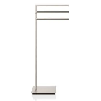 Полотенцедержатель Decor Walther Straight 3 38xh89 напольный, никель сатинированный 504134