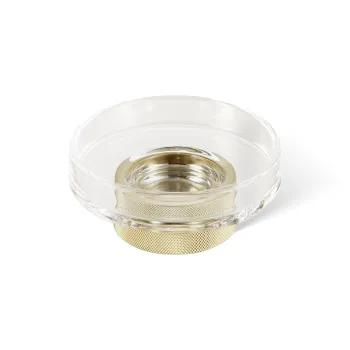 Мыльница настольная Decor Walther Club STS прозрачное стекло, золото матовое 854682