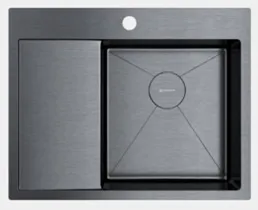 Мойка Omoikiri Akisame 65 R Gm 650 510 200 45 1 2 4973098