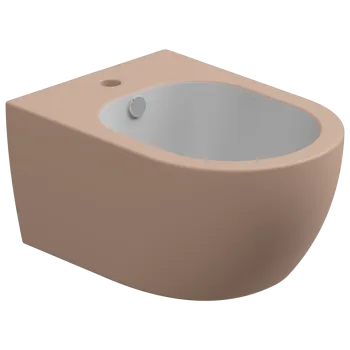 Биде подвесное биколор GSG Ceramic Design Like LKBISOBI000/032 White/Cipria Matt