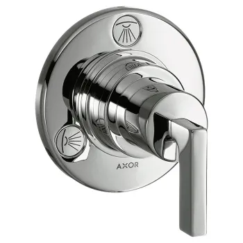 Axor Citterio Встраиваемый запорный вентиль, переключателем потоков на 3-4источника, цвет: хром 39920000