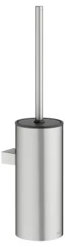 Туалетный ершик Keuco Moll 12769210101 с пластиковой колбой, сталь\белый