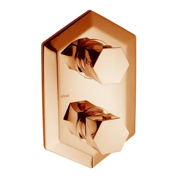 Cмеситель для душа Cisal Cherie термостат, Oro Rosa CE0093002P