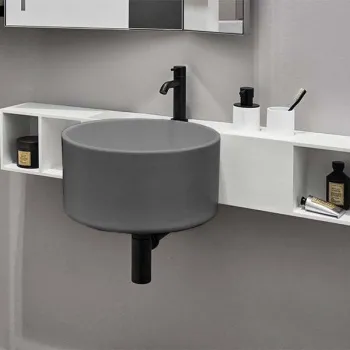 Раковина подвесная Cielo Sella SELS BR 40 см серый