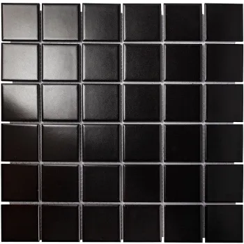 Керамическая мозаика Starmosaic 5х5 см 48x48 Black Matt (wb73000) 306x3066 шт