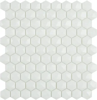 Мозаика на сетке Vidrepur Hexagon Hex Nordic № 910 D м2