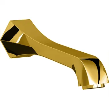 Излив Cisal Cherie настенный, 200 мм для ванны, золото CE00024024 Акция