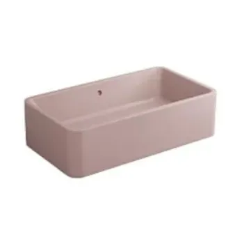 Раковина накладная Cielo Shui Comfort SHLAA10020 CP 100 см розовый