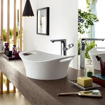 Axor Urquiola Раковина 51х42.7 см, без отв., накладная, цвет: белый 11301000