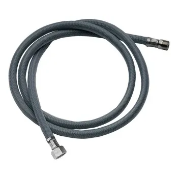 Шланг для вытяжной лейки Remer пвх 120см ( 3/8"м*М15п) серый RR K66FLNG