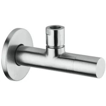 Угловой вентиль Cisal Components 1/2 , нерж сталь ZA002930D1