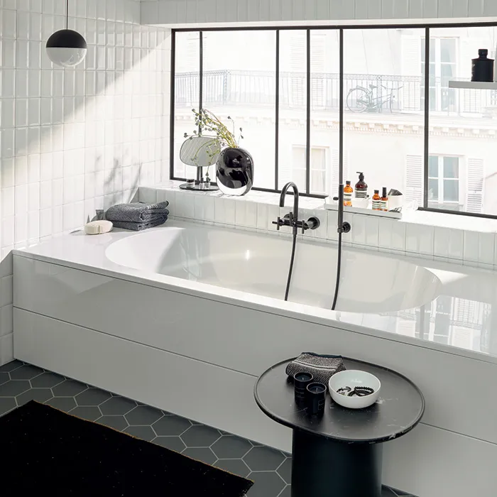 Ванна из искусственного камня Burgbad Crono 300x110 MWAD190