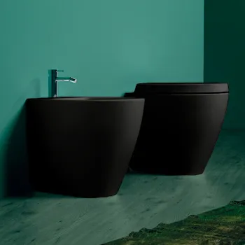 Напольное биде Simas LFT Spazio LFT21 nero*1 черный