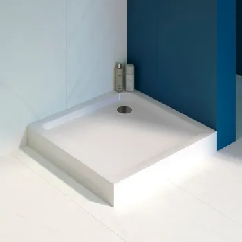 Душевой поддон квадратный RGW SMC SMC-C-088 белый 900x900 мм 12350199-00