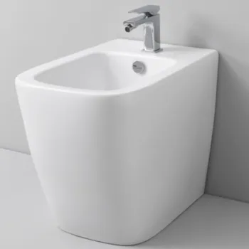 Биде напольное Artceram A16 36х52, с 1 отв под смеситель, с креплениями, белый ASB002 01 00