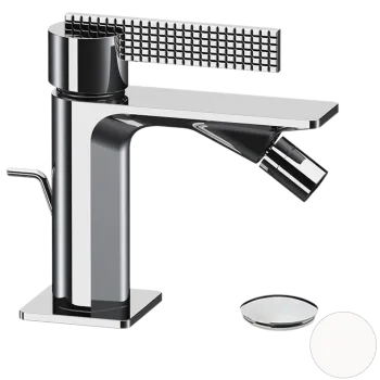 Смеситель для биде Daniel Club ANC60414 белый матовый