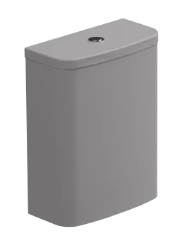 бачок для напольного унитаза с механизмом смыва GSG Ceramic Design Like LKCIMBL038 + ACS82 Fumo Matt