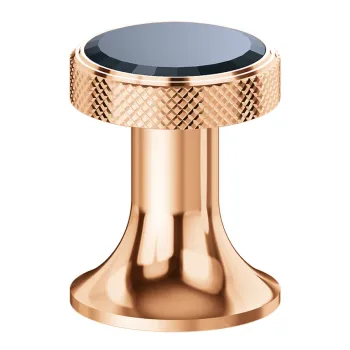 Запорный вентиль Jorger Valencia 638.60.432.022-12 розовое золото/чёрный хрусталь 