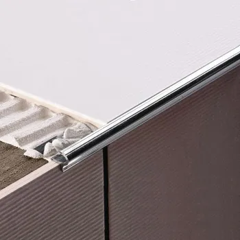 Профиль PERFIL PRO-STEP M2 STAINLESS STEEL GLOSSY 0.9X0.8X250 см B76342001