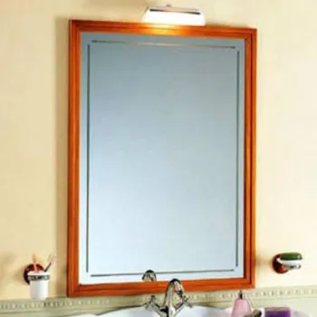 зеркало Tiffany World, 71025 75xh102, без светильника, отделка орех светлый, 71025noce biondo