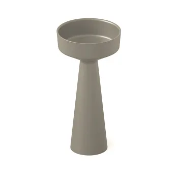 Раковина напольная Dea Design Pedestal Basin d425хh850, grey DD2018 425 3