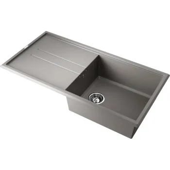 Мойка кухонная Omoikiri Tedori 100-FR leningrad grey 4993567