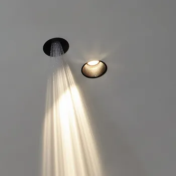 Встраиваемый верхний душ Antonio Lupi Zenit 8, черный А0002423948