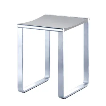 Табурет Keuco Plan 14982010038 хром\светло-серый