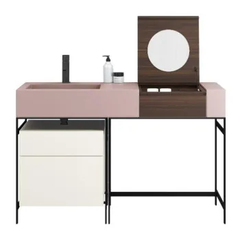 Раковина накладная Cielo I Narcisi NALA CP 130 см розовый