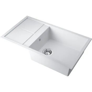 Мойка кухонная Omoikiri Sumi 86 белая 4993649