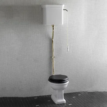 Патрубок для высокого бачка Devon&Devon Etoile золото светлое IB1043AG