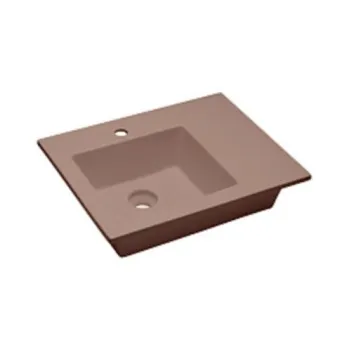 Раковина подвесная Cielo Era ERLA60SX CP 60 см левая розовый